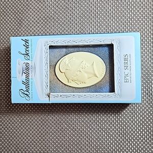 Vintage Ballentine Scotch 160th Anniversary Decanter Bottle "Mercury"